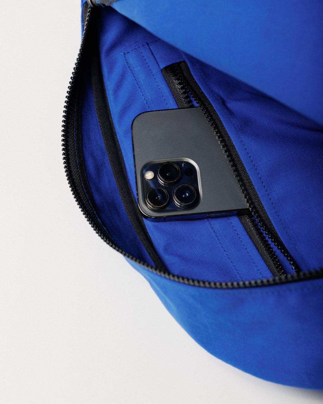 Crescent Crossbody Sling Bag - Cobalt Blue