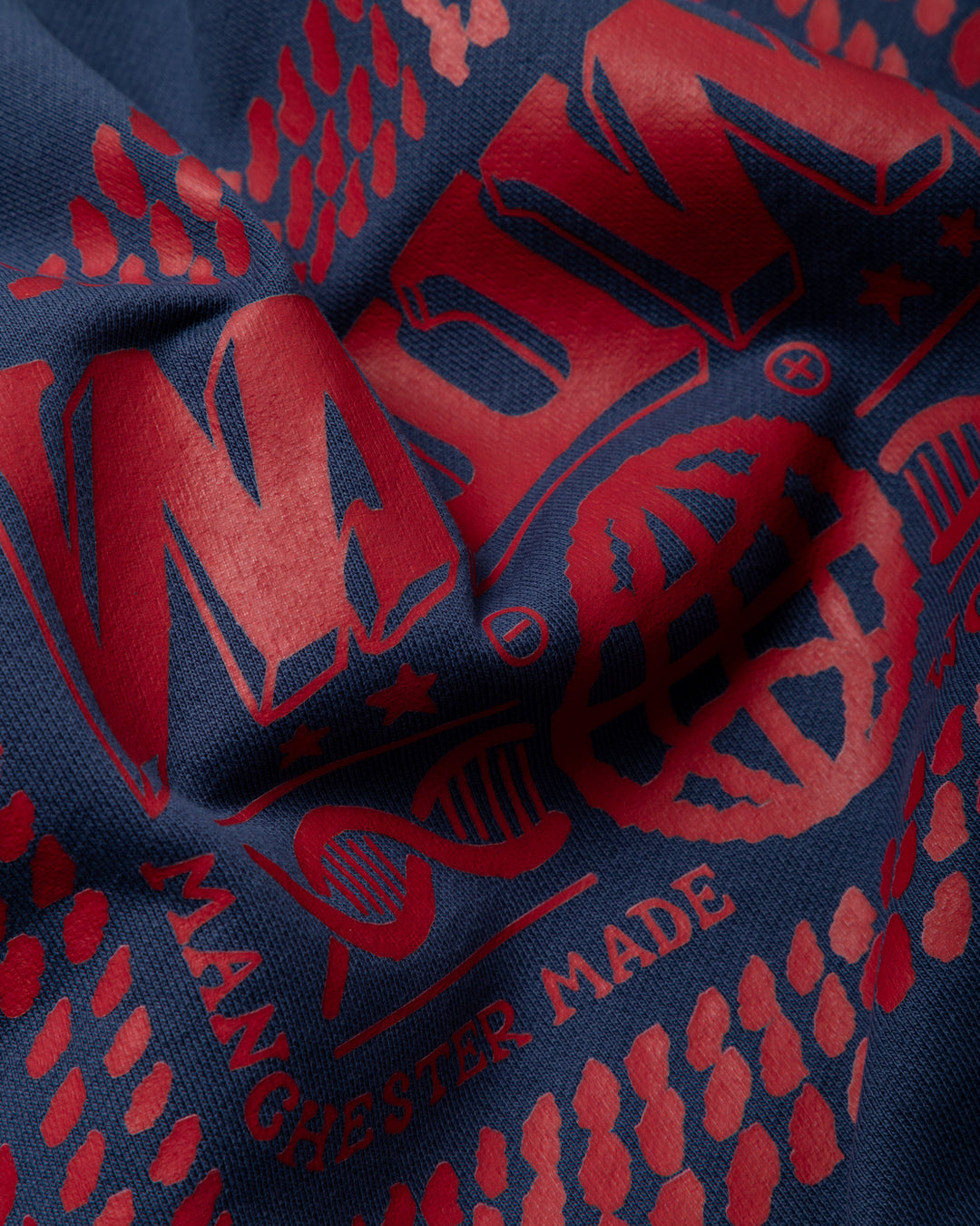 Strand Graphic Hoody - Navy