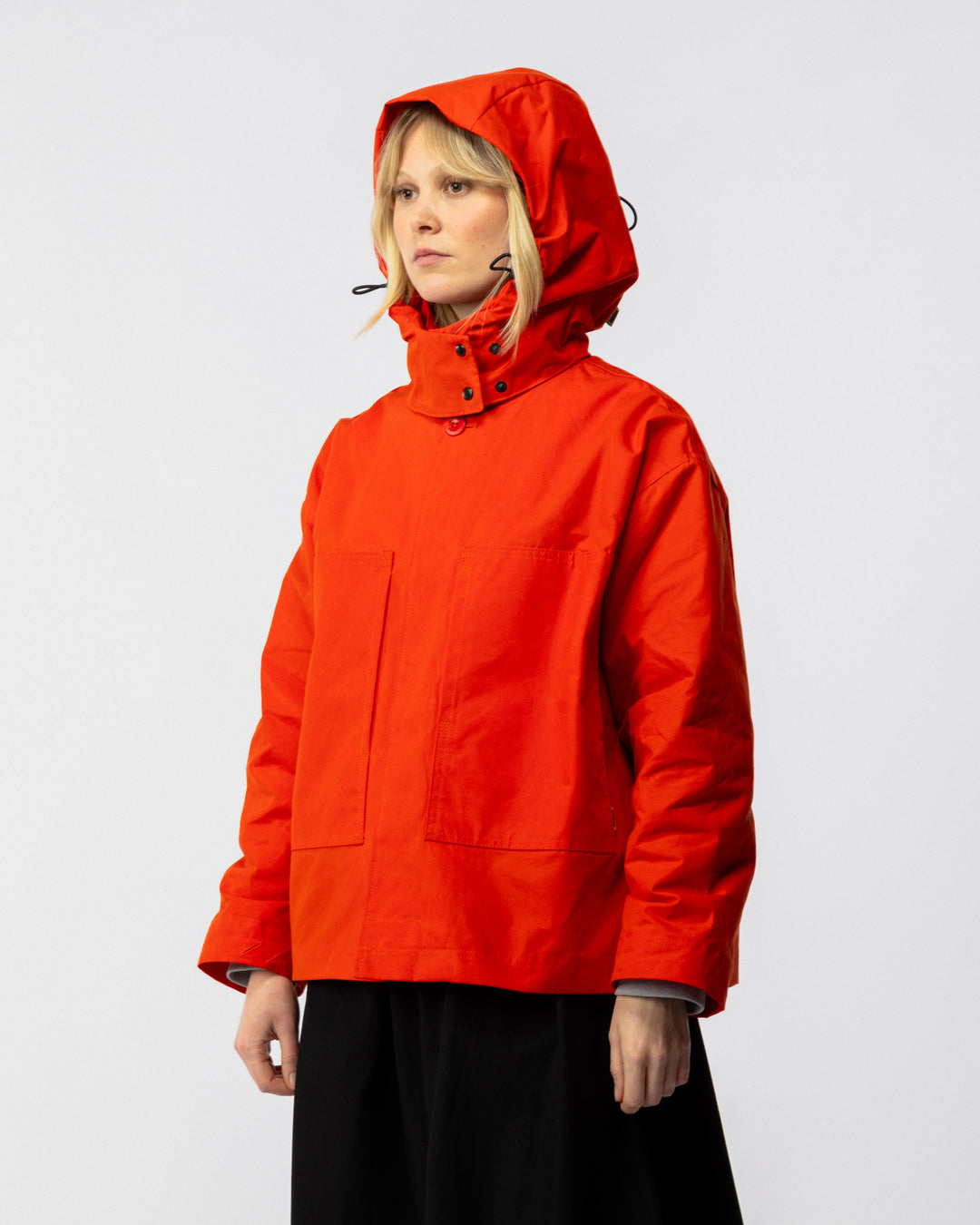 Detachable Hood - Ember Red