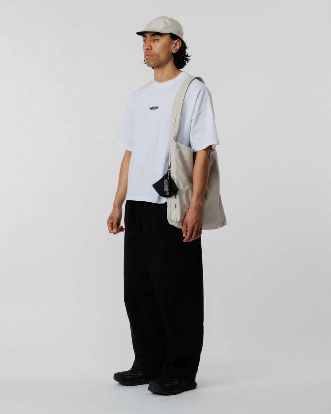 Ripstop Bar Tack Tote Bag - Stone