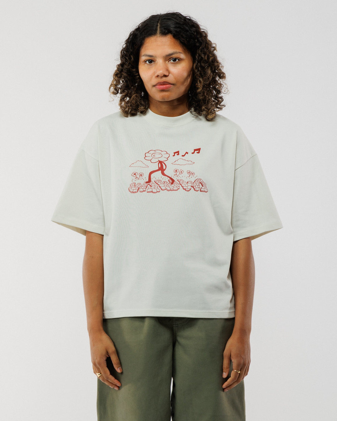 Whistling Box T-Shirt - Natural