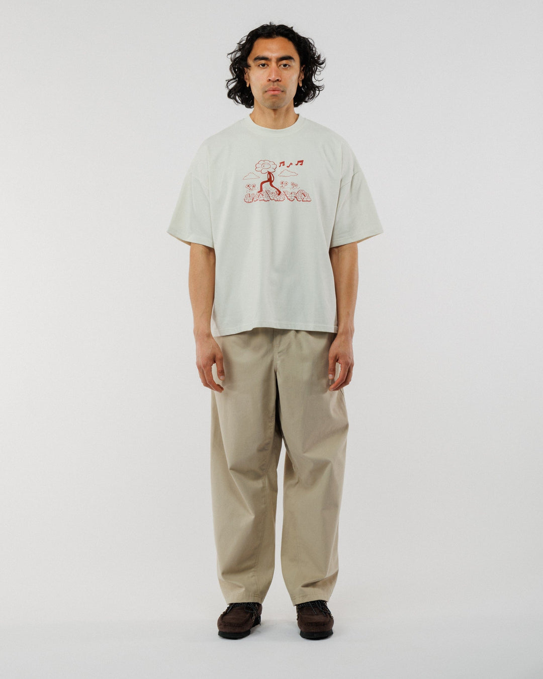 Whistling Box T-Shirt - Natural