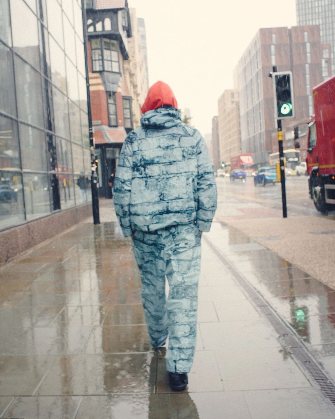 Water Resistant Zama Pants - Blue Brick Camo