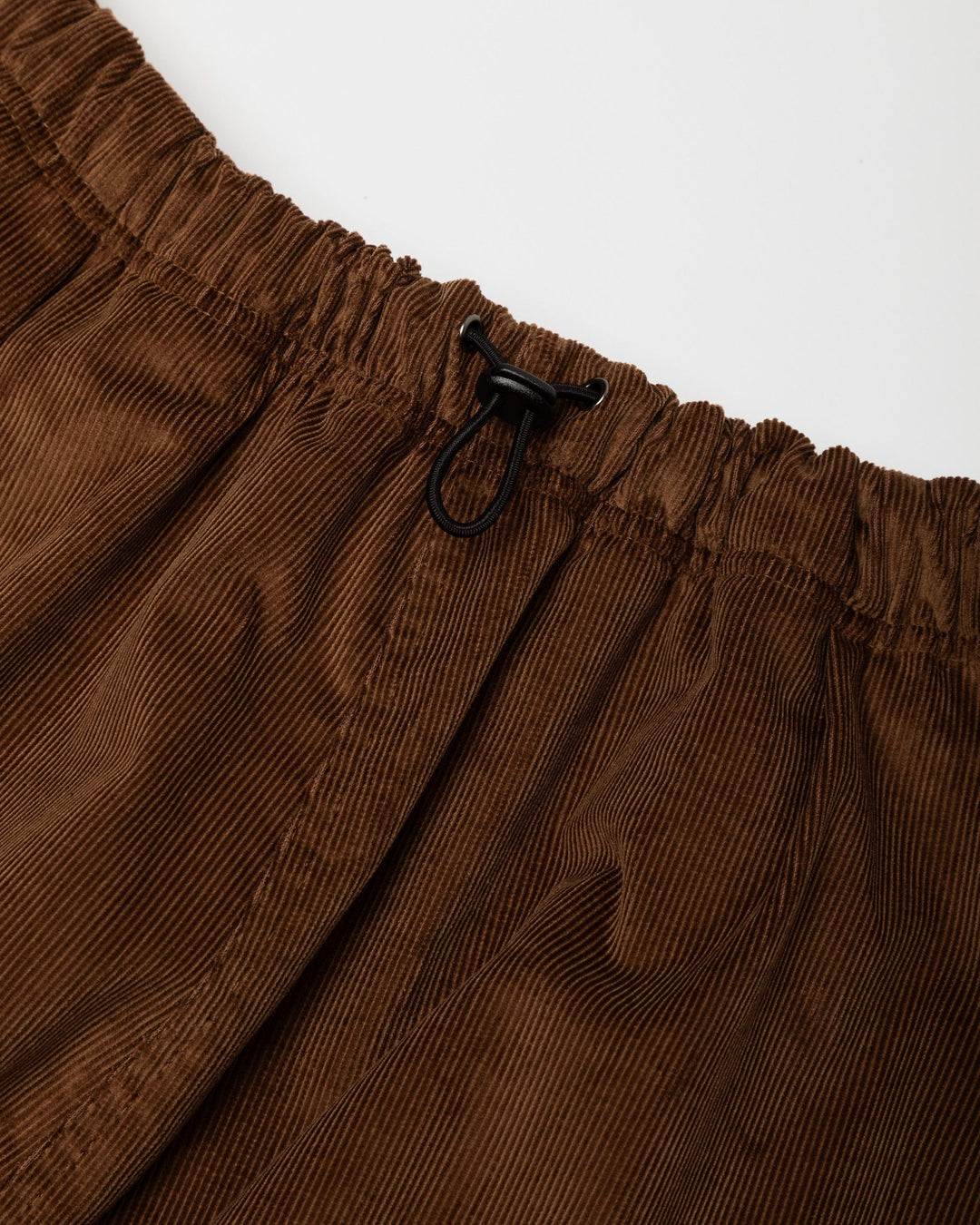 Corduroy A Line Skirt - Tan Brown