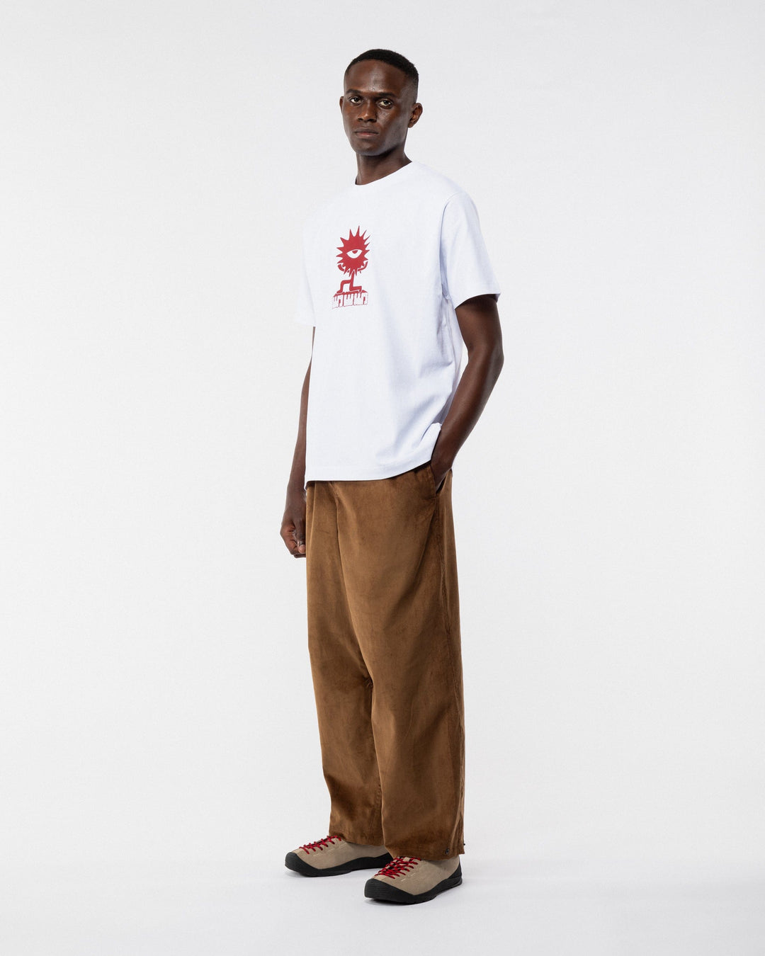 Corduroy Zama Pants - Tan Brown