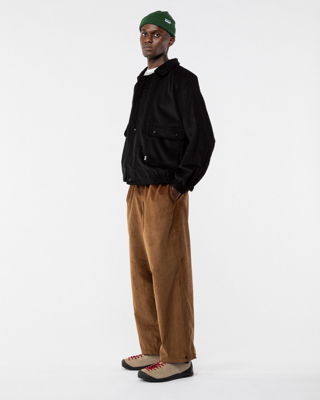 Corduroy Zama Pants - Tan Brown