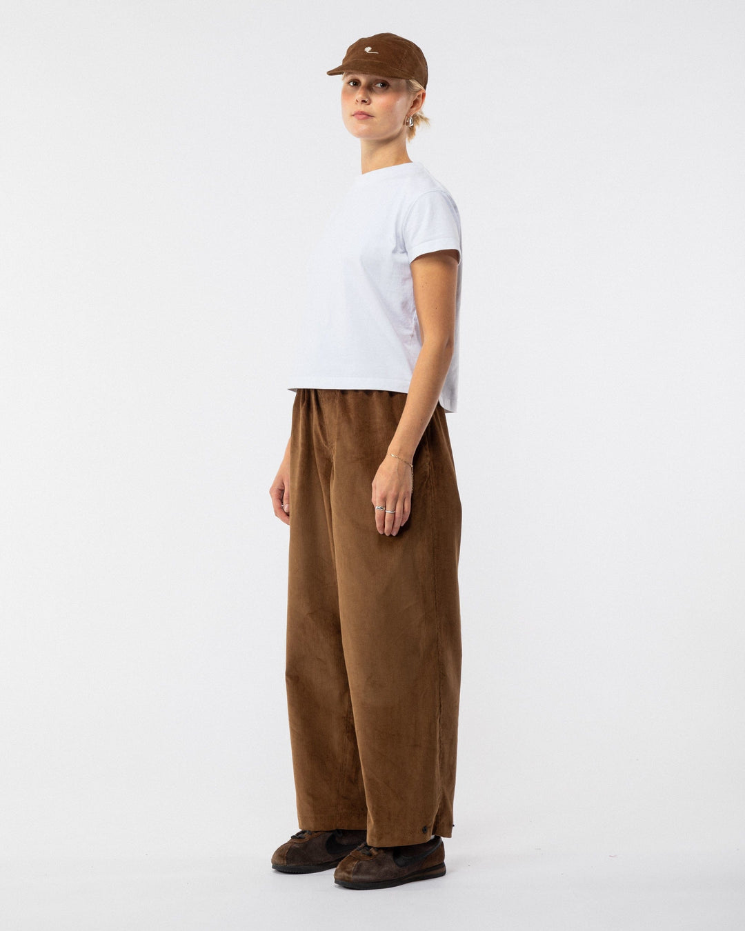 Corduroy Zama Pants - Tan Brown