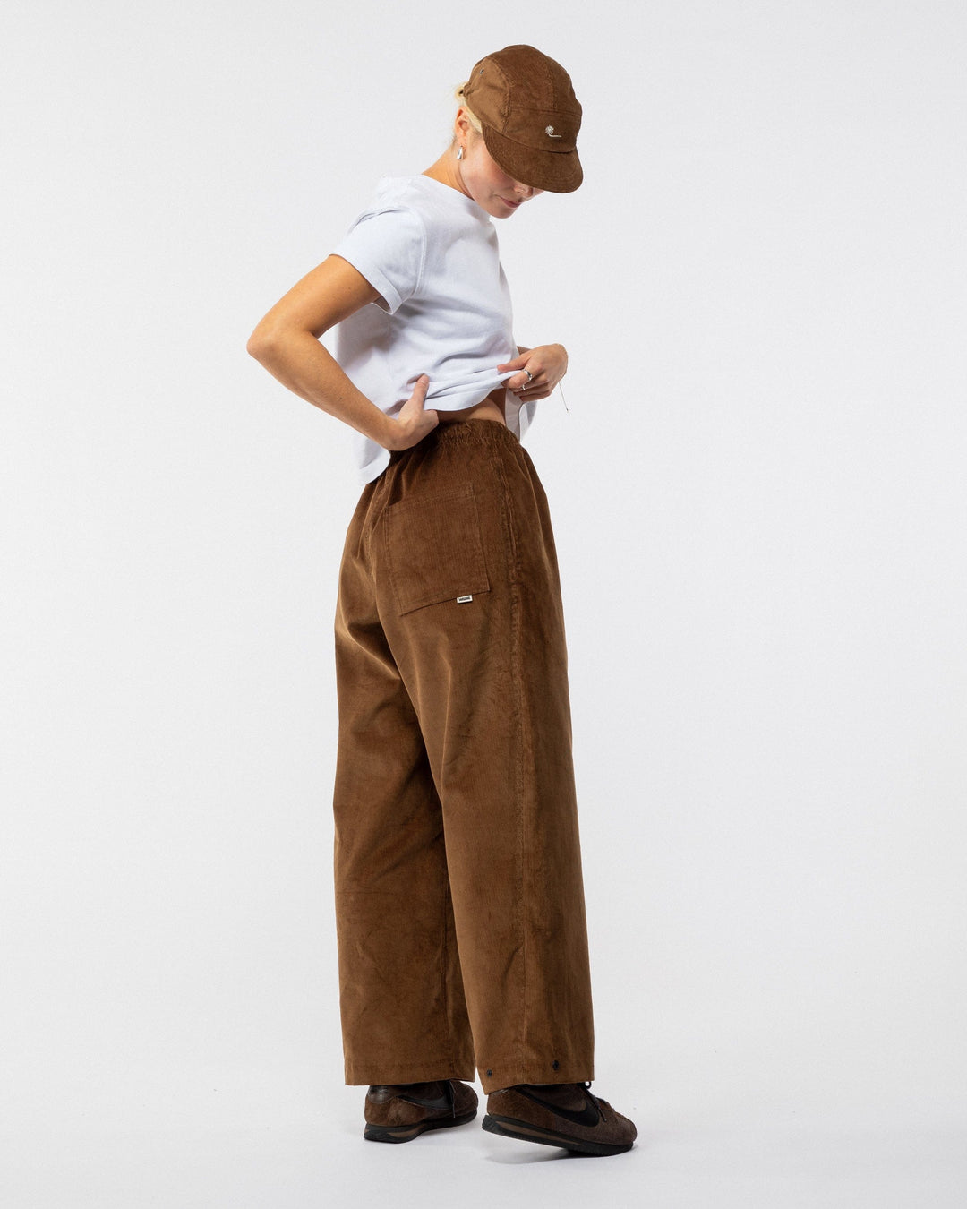 Corduroy Zama Pants - Tan Brown