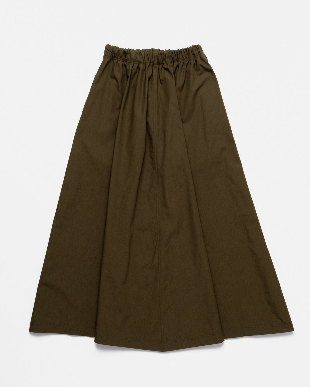 Ayla Poplin Skirt - Khaki