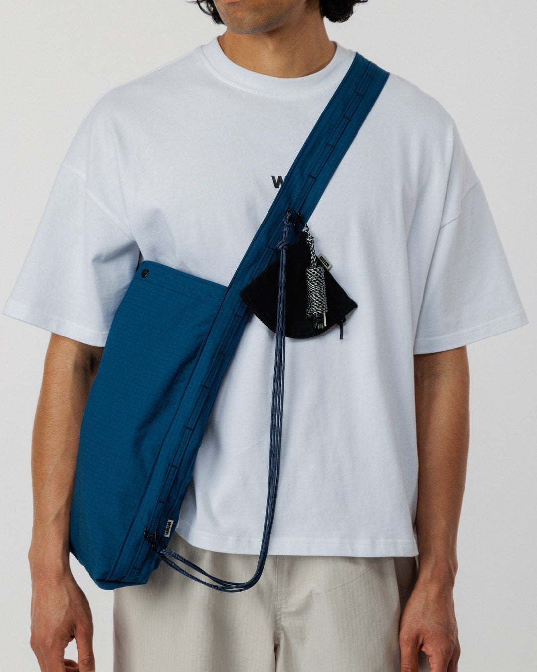 Ripstop Bar Tack Tote Bag - Marine