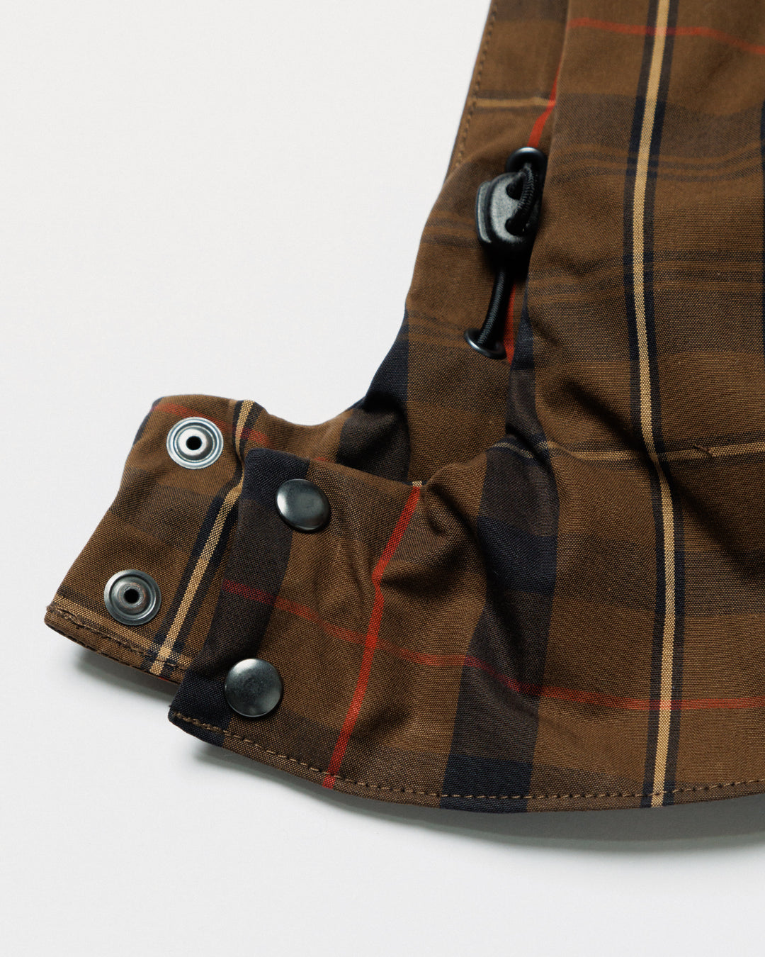 Nell Overshirt & Hood Set - Brown Check