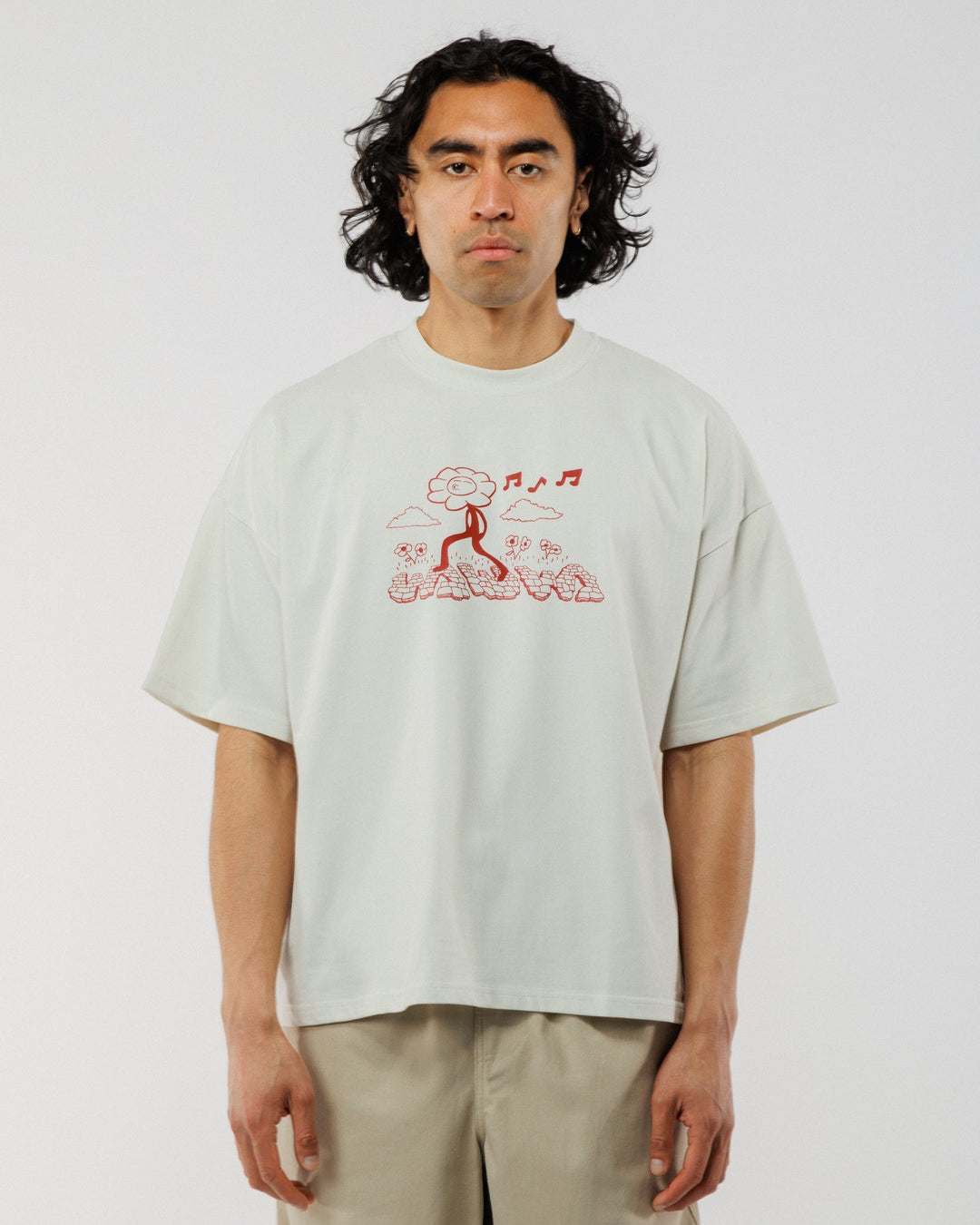 Whistling Box T-Shirt - Natural