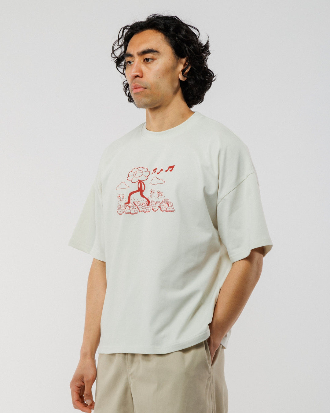 Whistling Box T-Shirt - Natural
