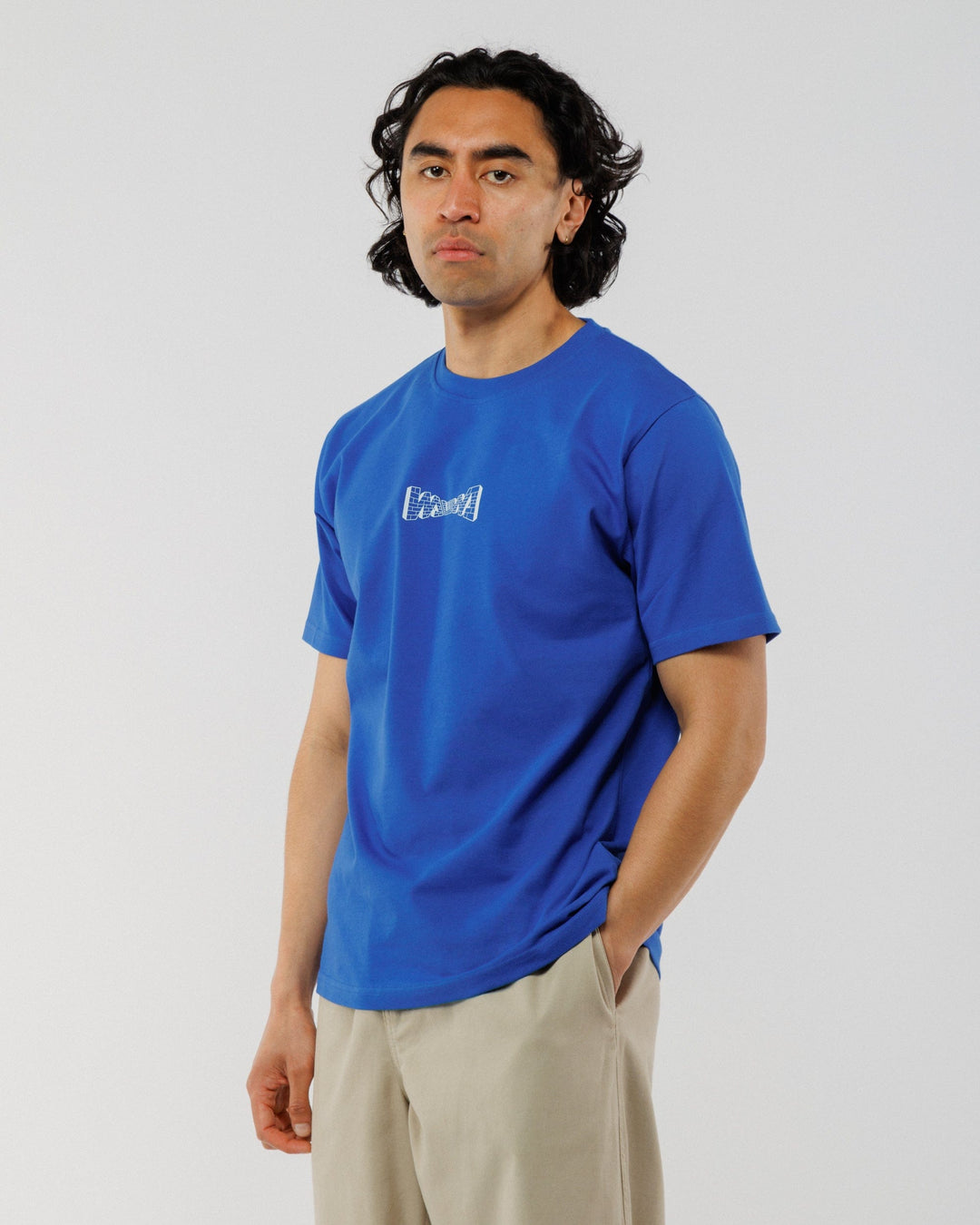 Cornerstone Tee - Cobalt Blue