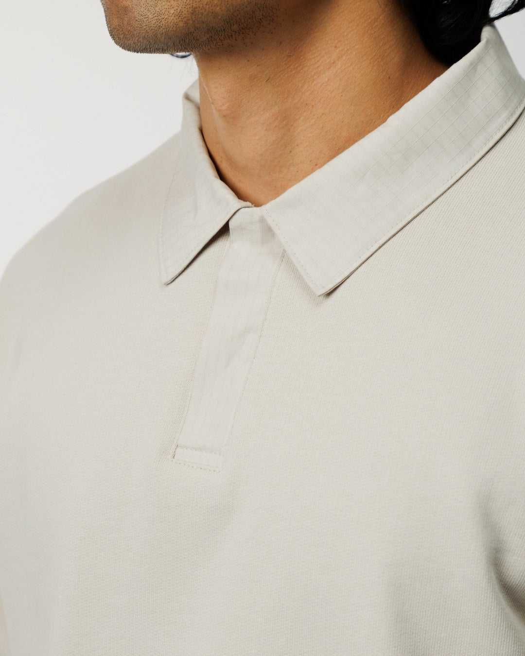 Ellis Rugby Sweatshirt - Stone