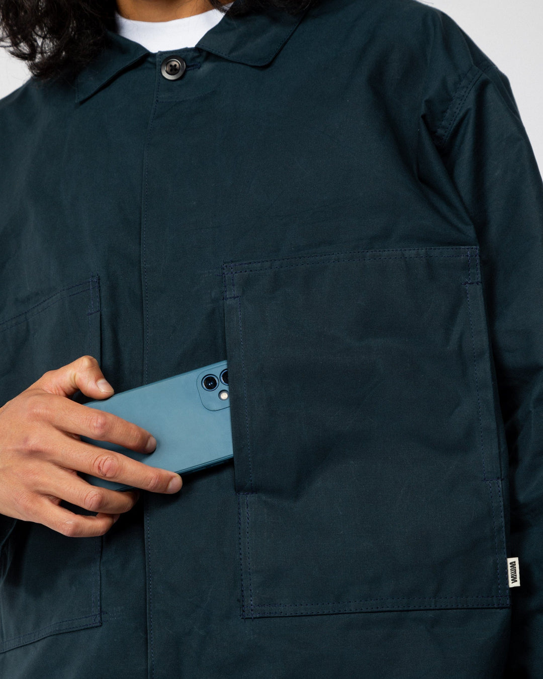 Nell Overshirt - Indigo Blue