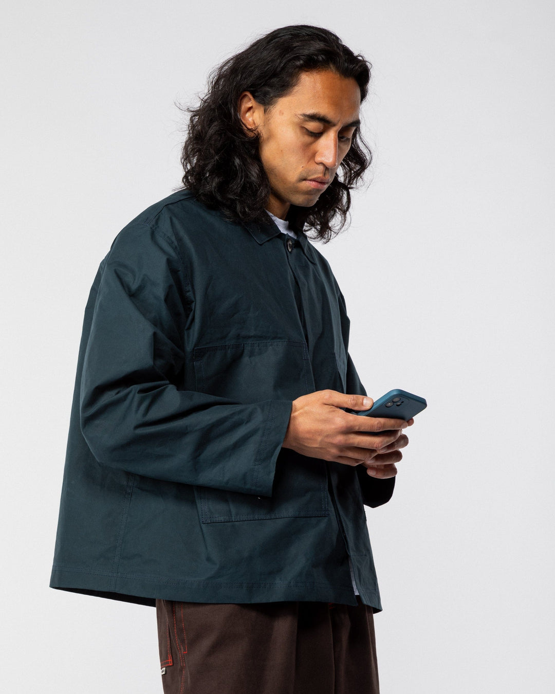 Nell Overshirt - Indigo Blue