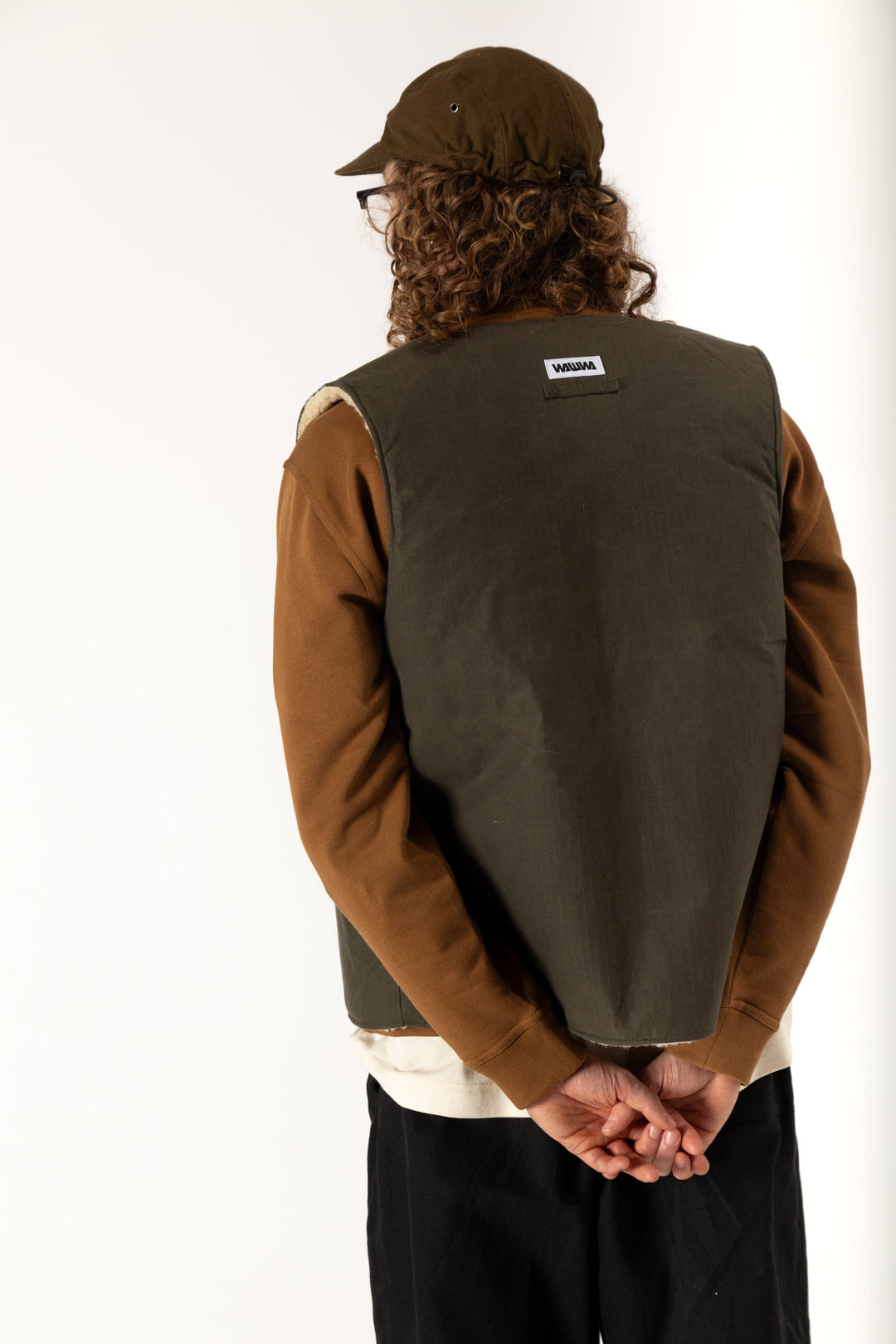 Sully Sherpa Vest Waxed Ripstop