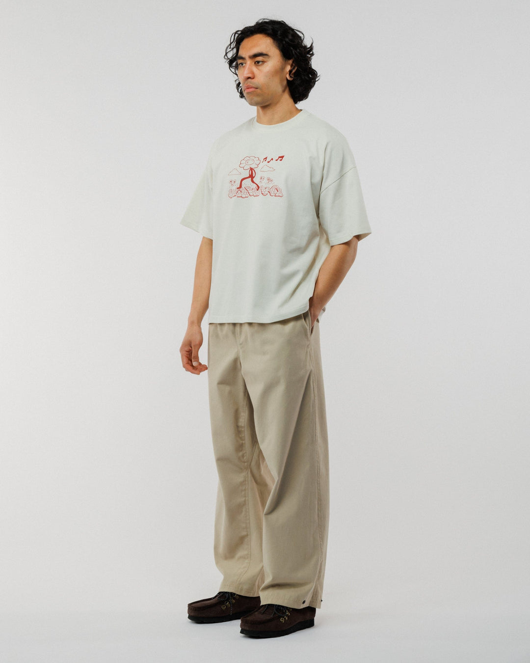 Whistling Box T-Shirt - Natural