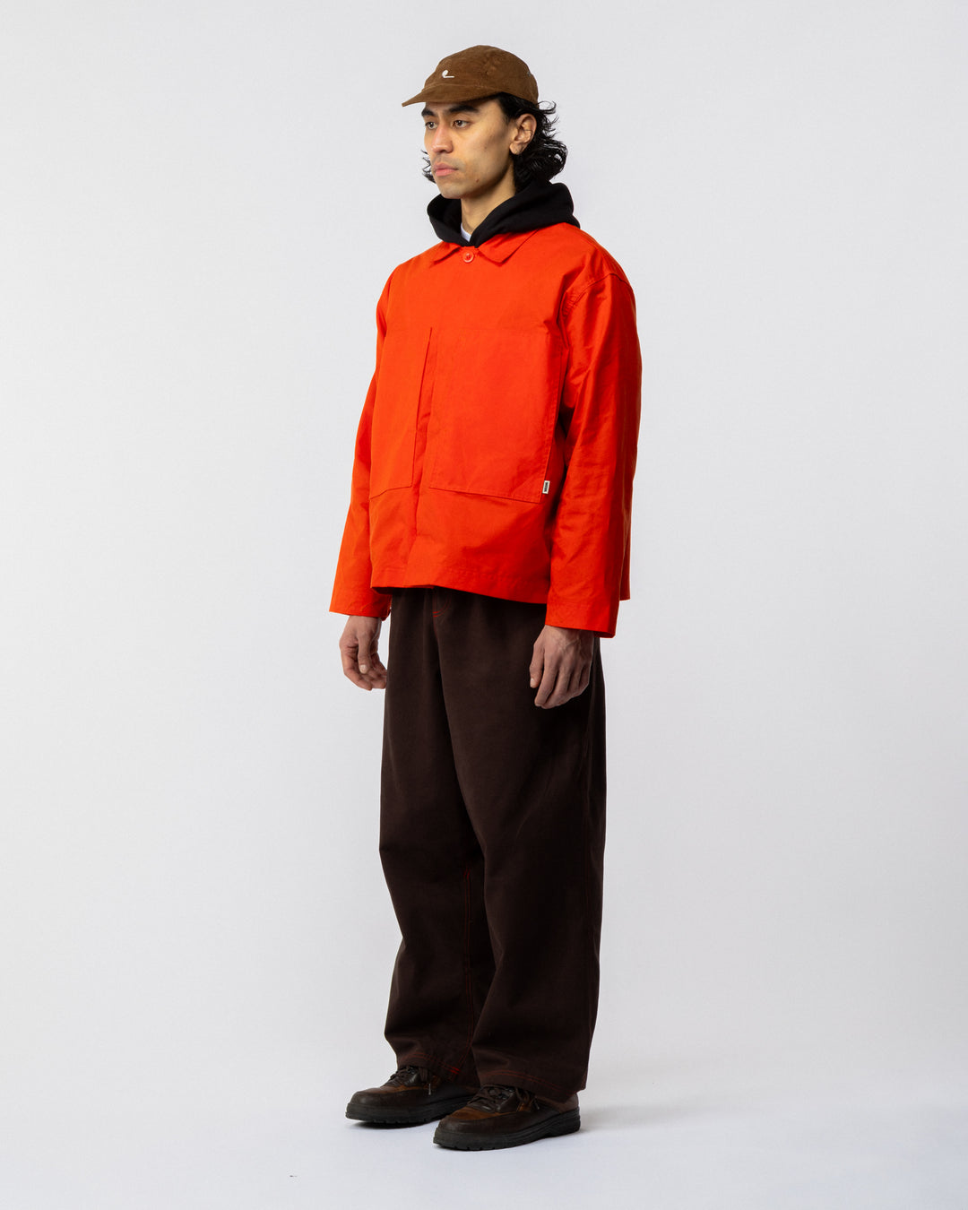 Nell Overshirt - Ember Red