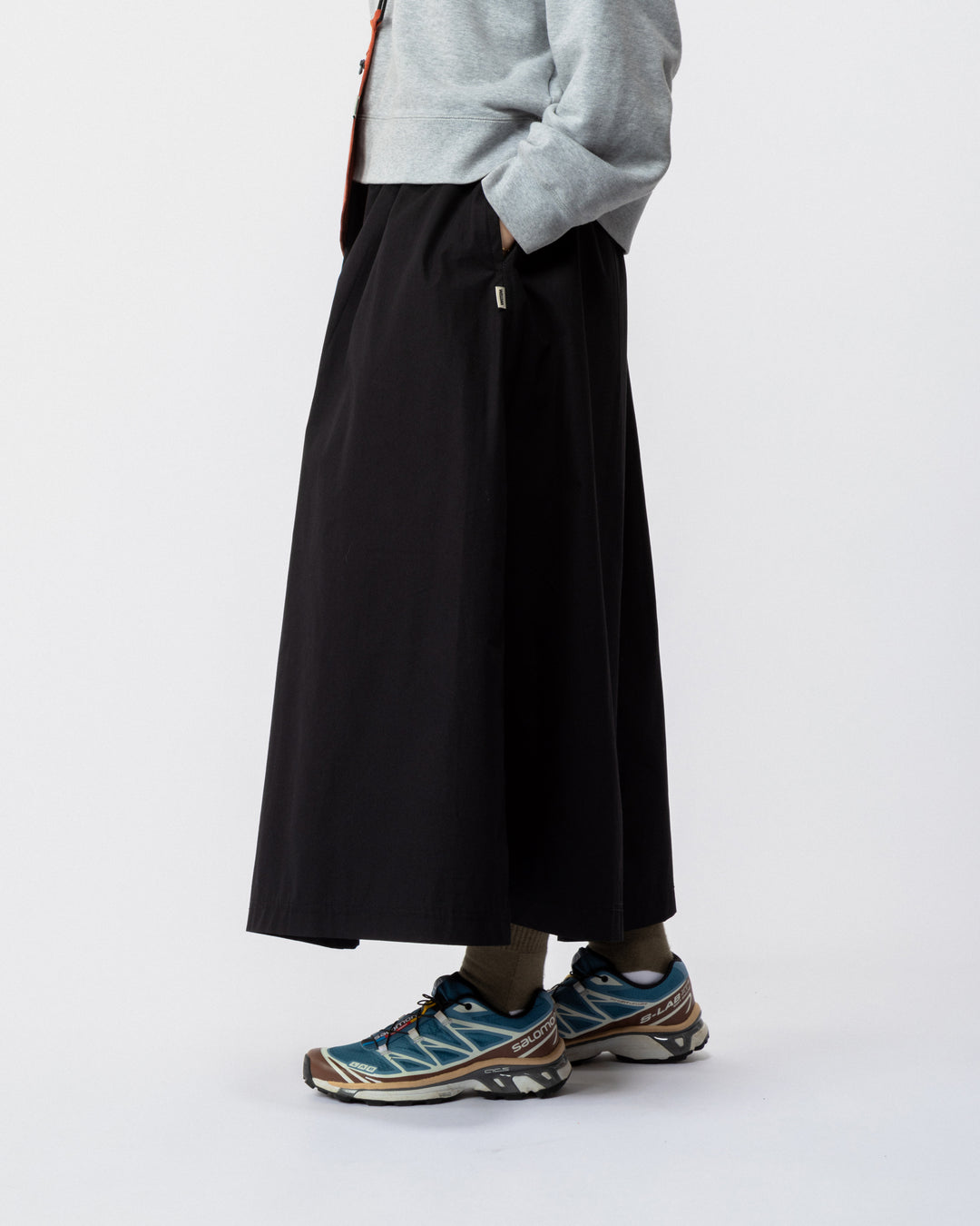 Ayla Poplin Skirt - Black