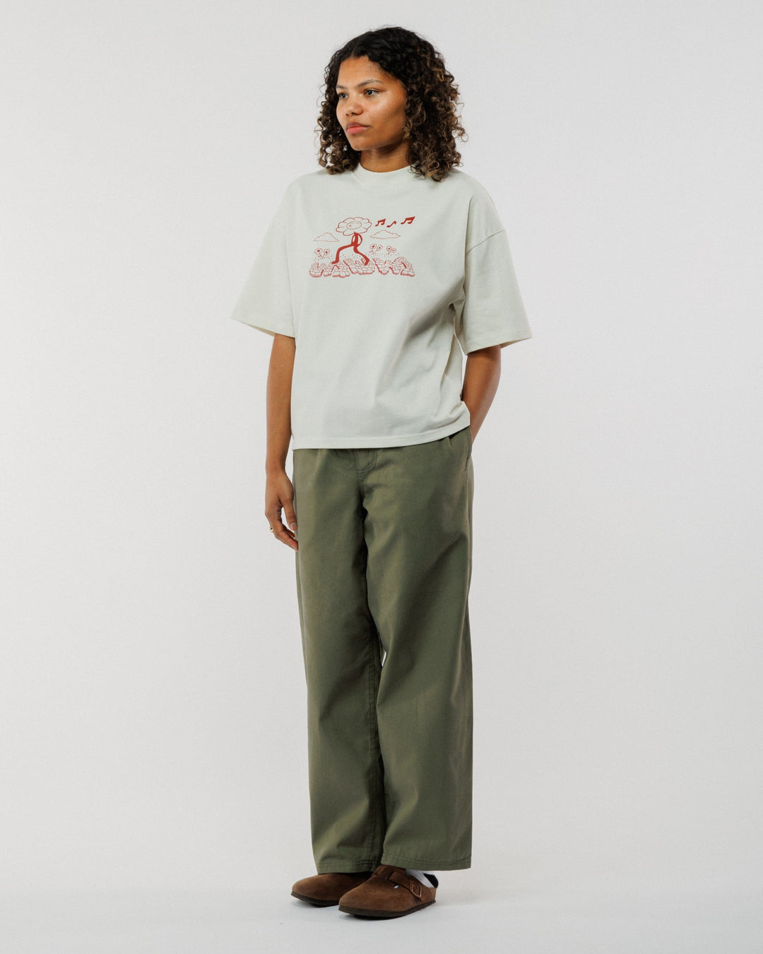 Whistling Box T-Shirt - Natural