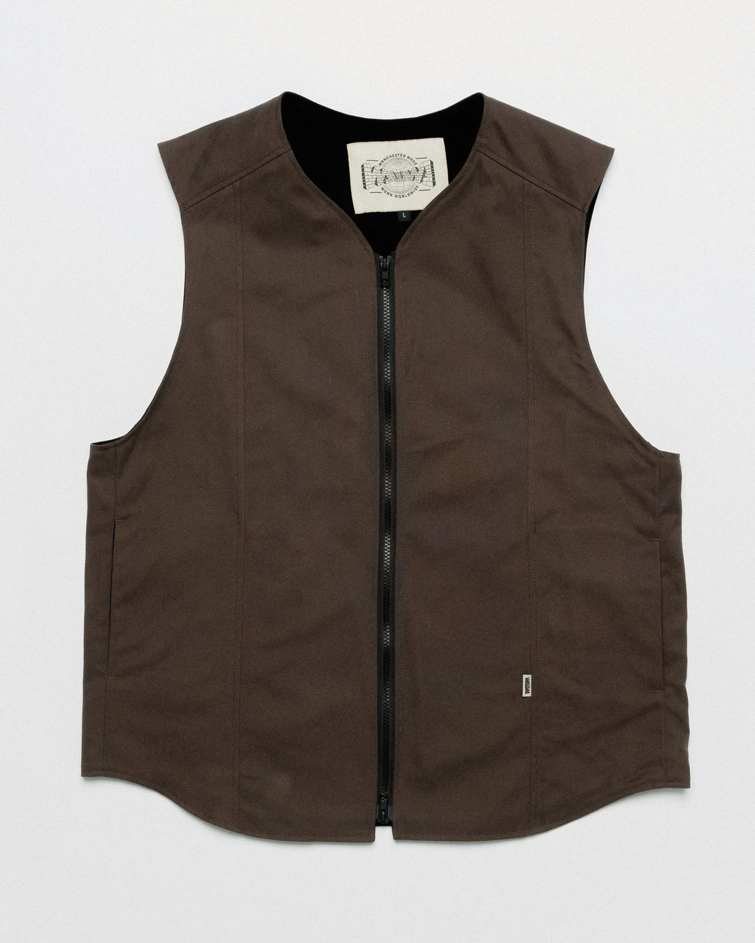 Moleskin Mill Vest - Brown