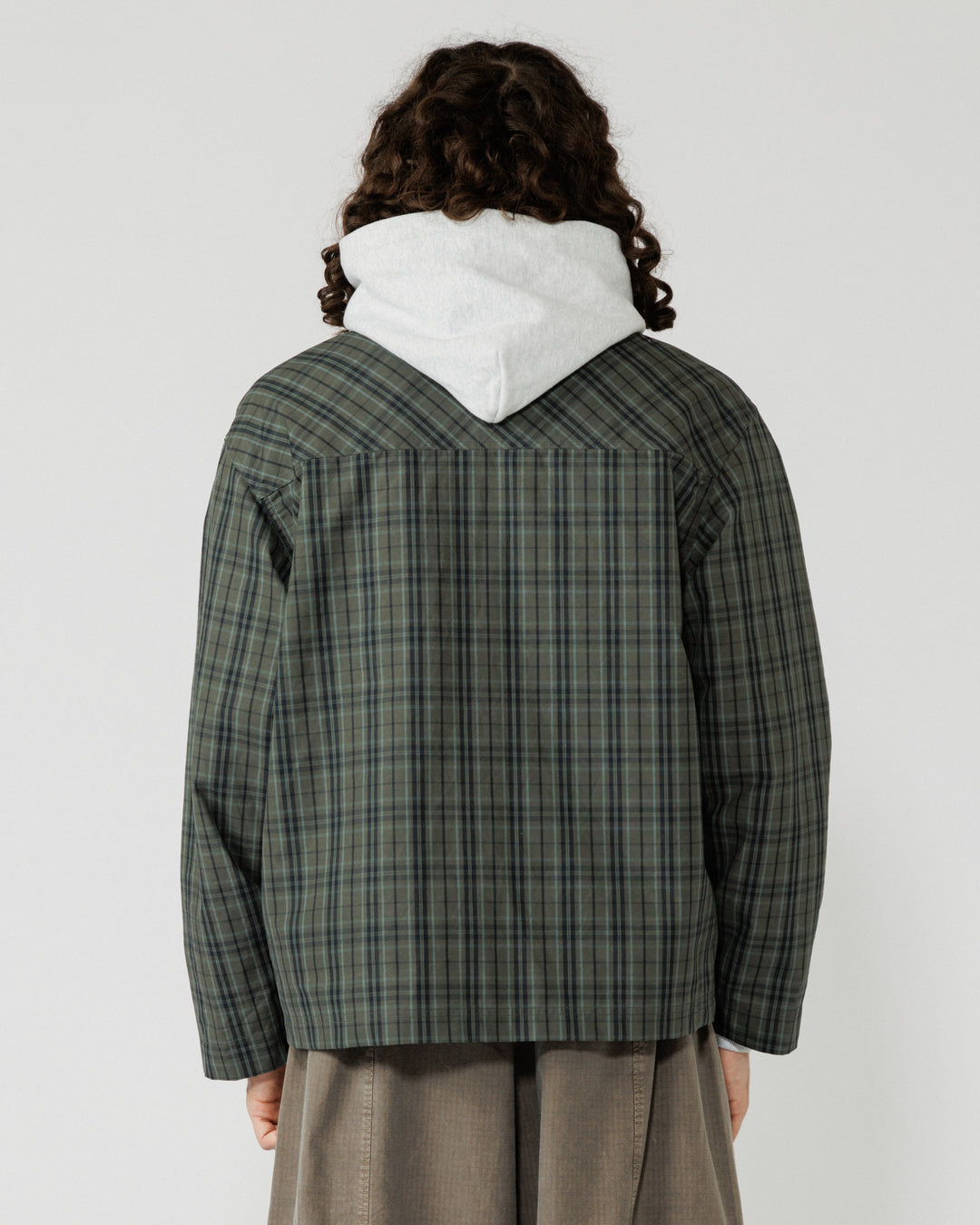Nell Overshirt - Charcoal Check