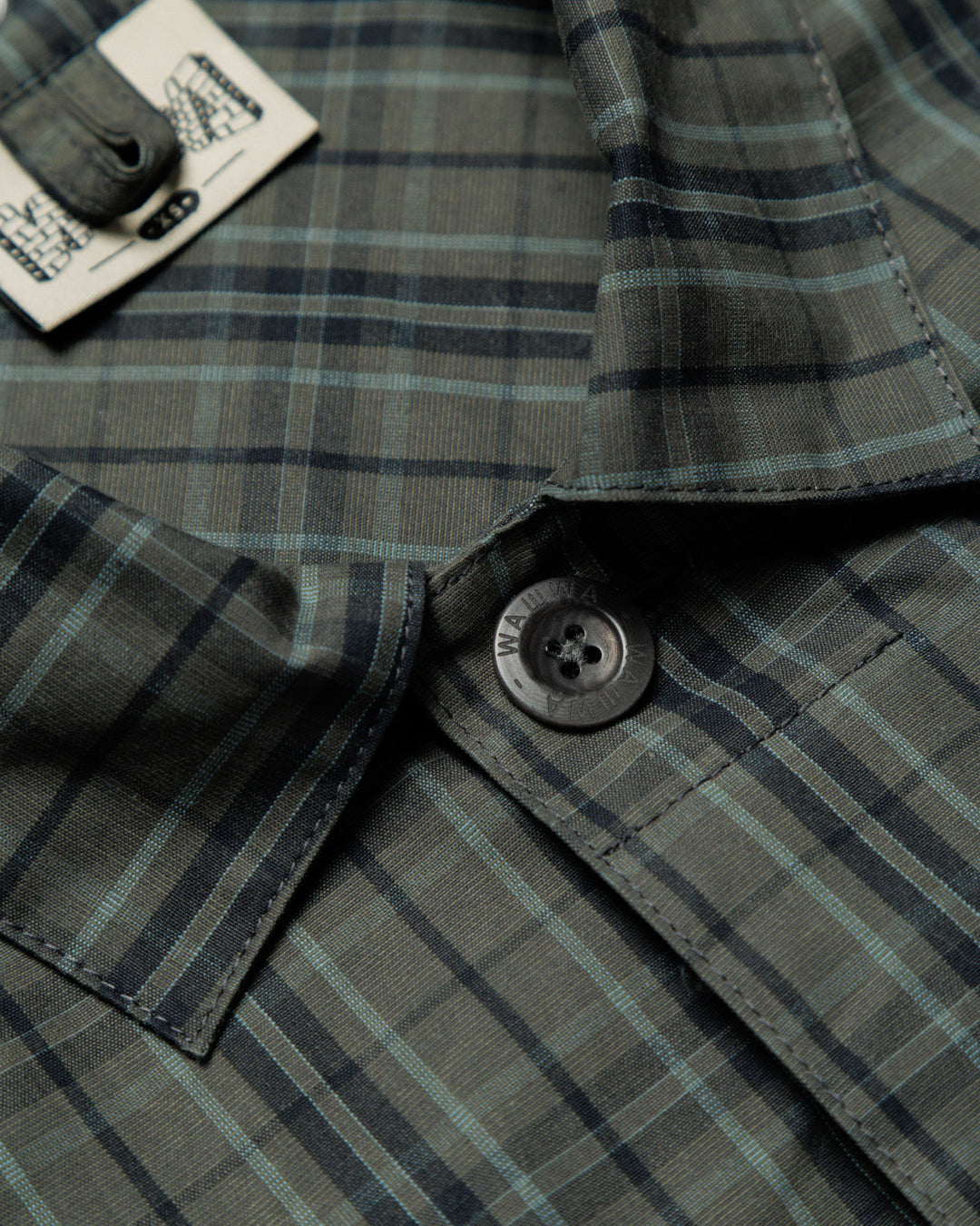 Nell Overshirt & Hood Set - Charcoal Check