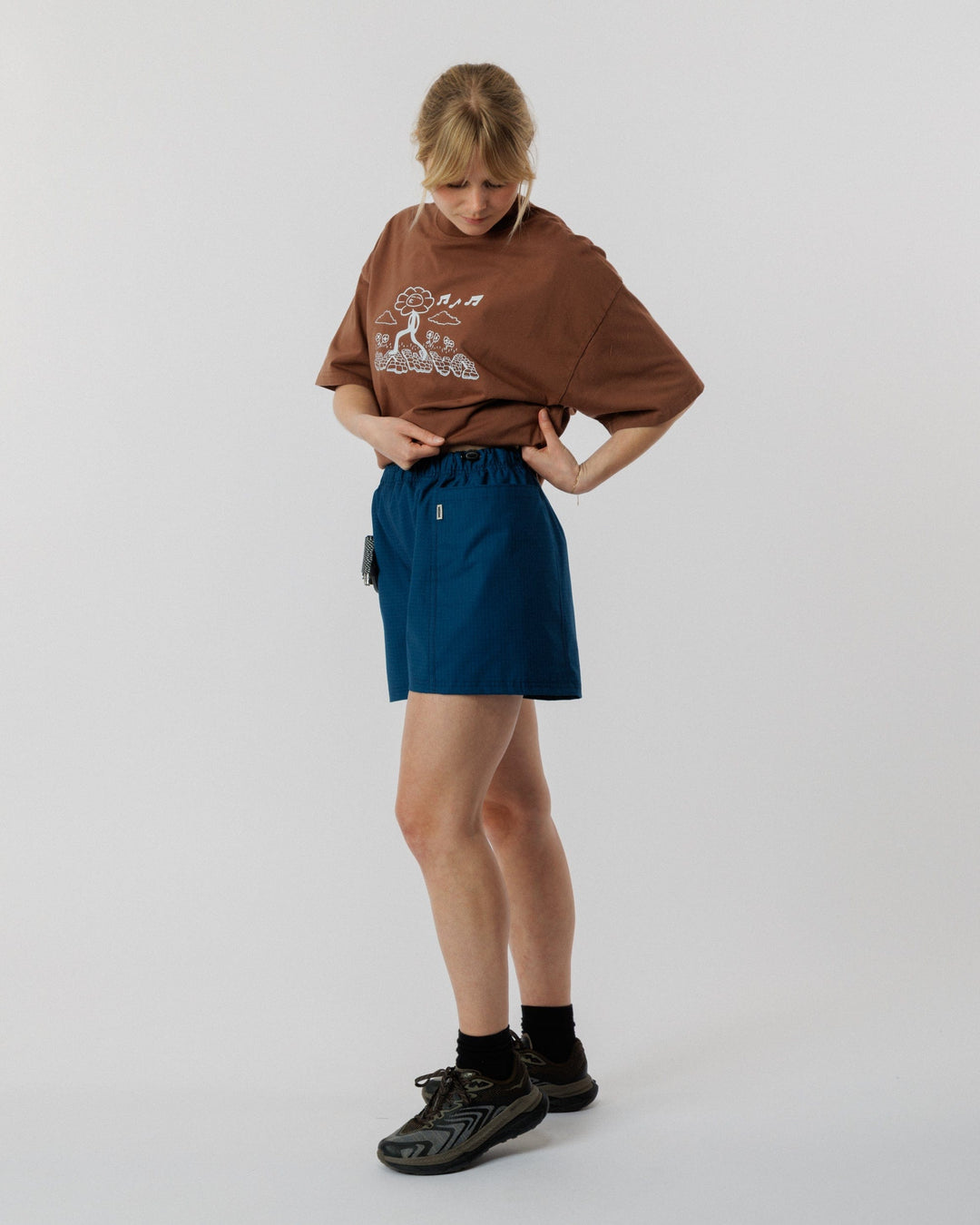 Ripstop Hiking Shorts- Marine