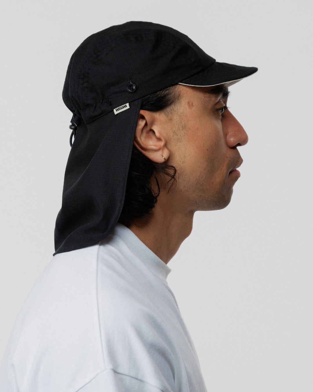 Ripstop  Reversible Oak Cap - Black/Stone