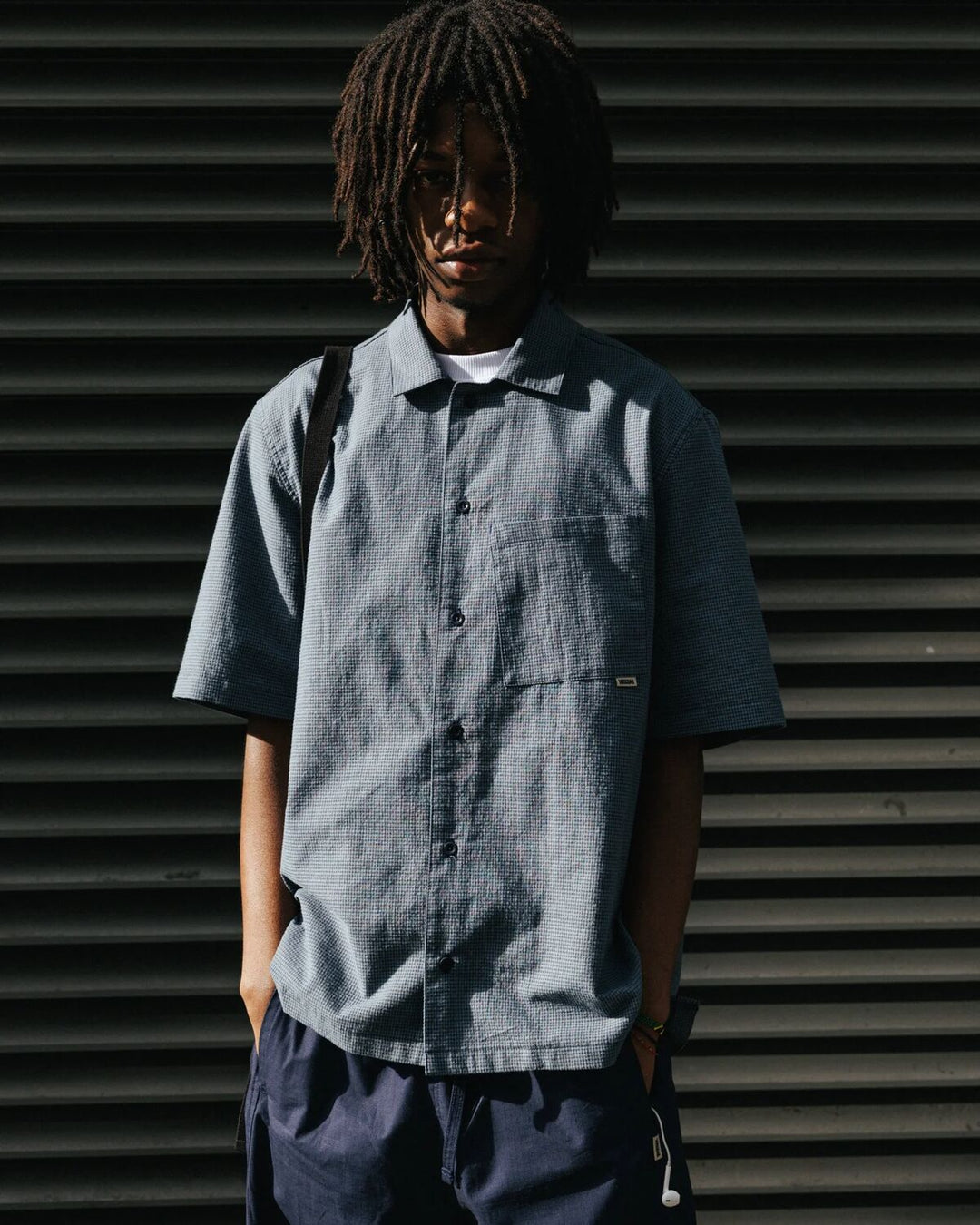 Ezra Shirt - Navy Check