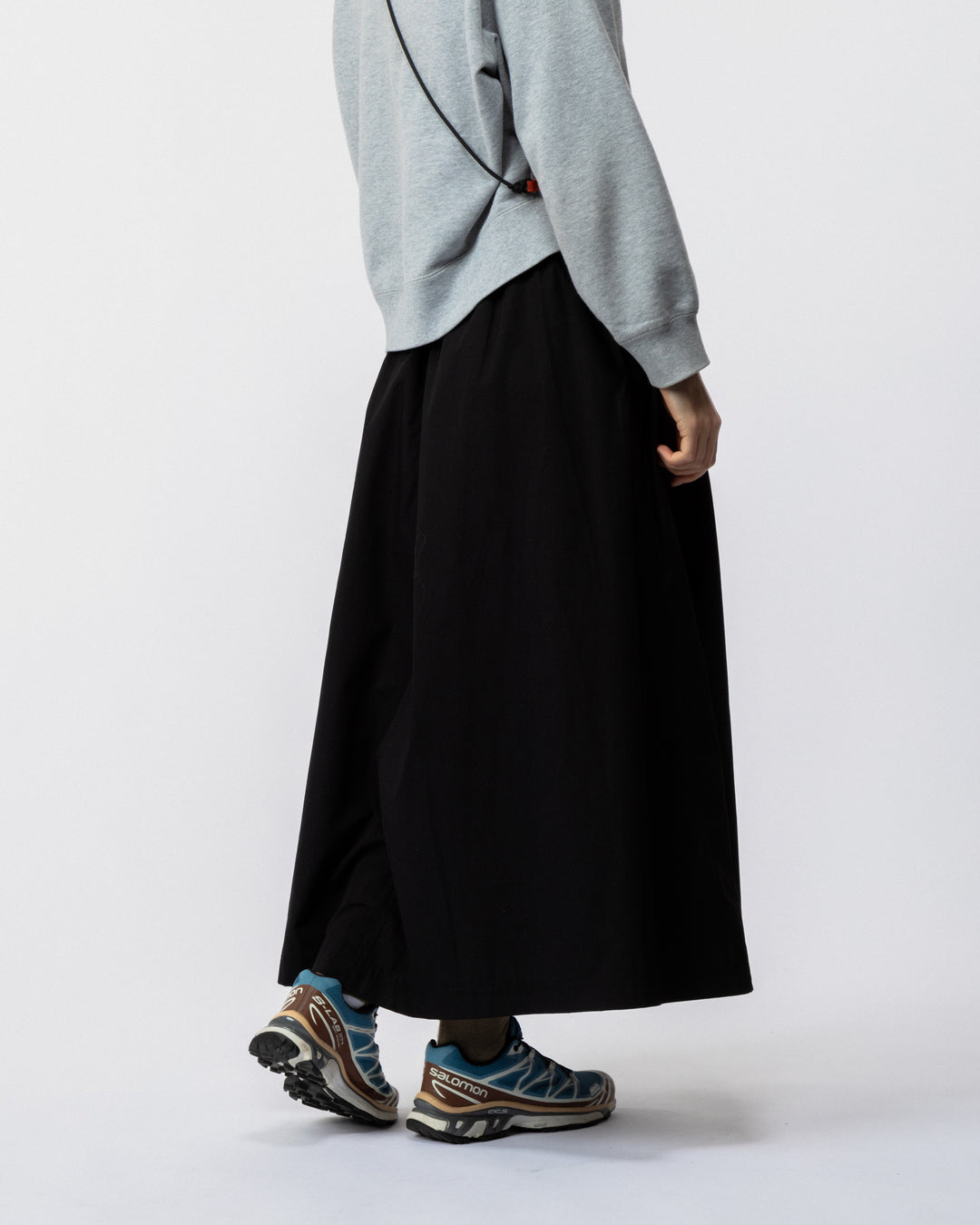 Ayla Poplin Skirt - Black