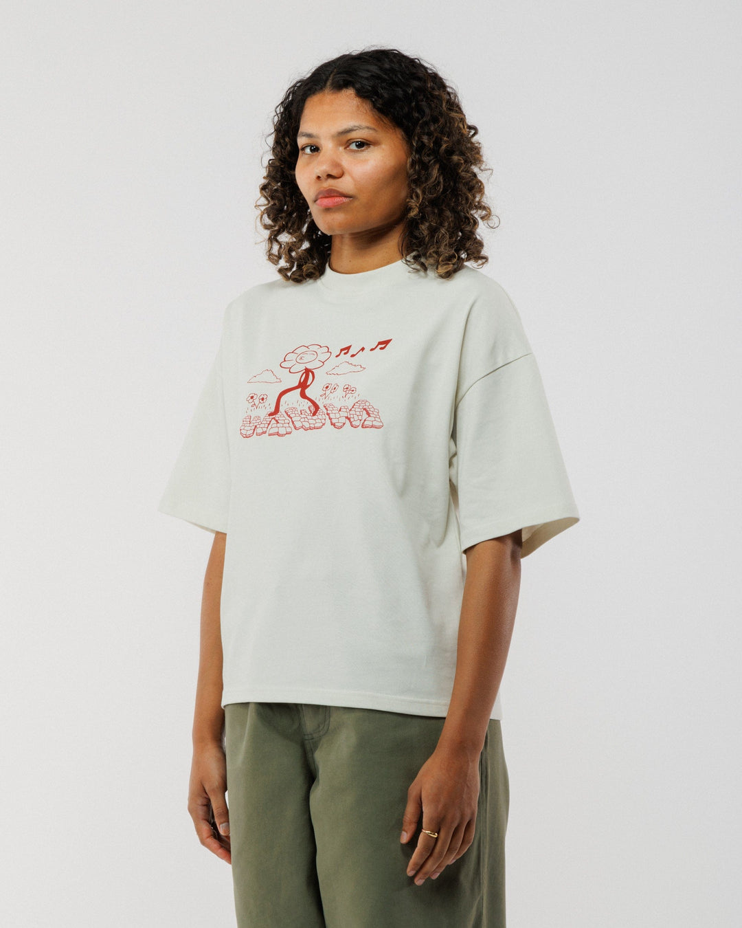 Whistling Box T-Shirt - Natural