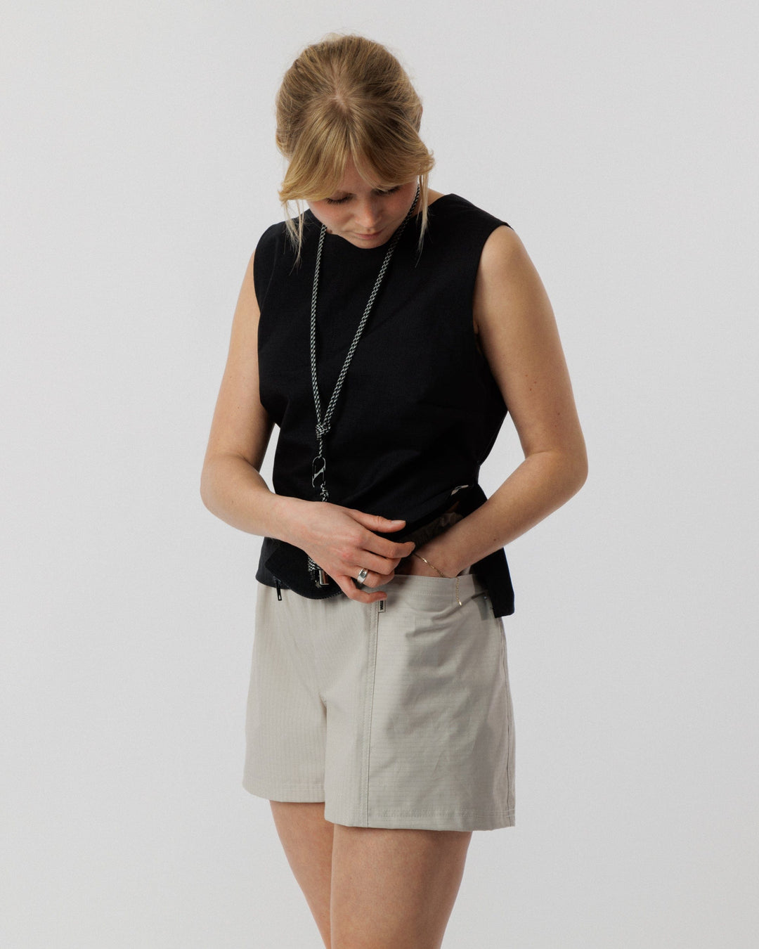 Ripstop Hiking Shorts- Stone