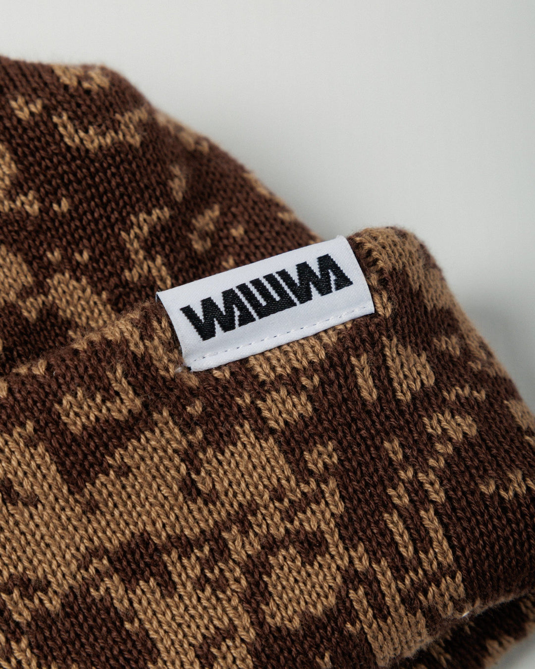 Barley & Hat Scarf Gift Set - Brown & Bronze