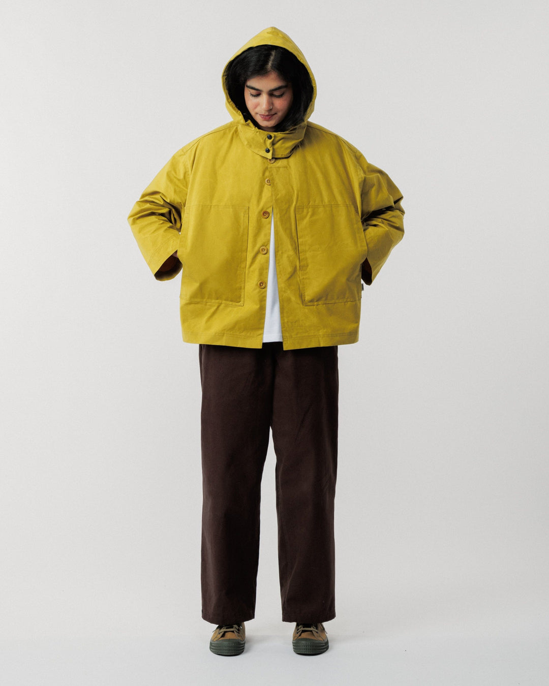 Detachable Hood - Chartreuse