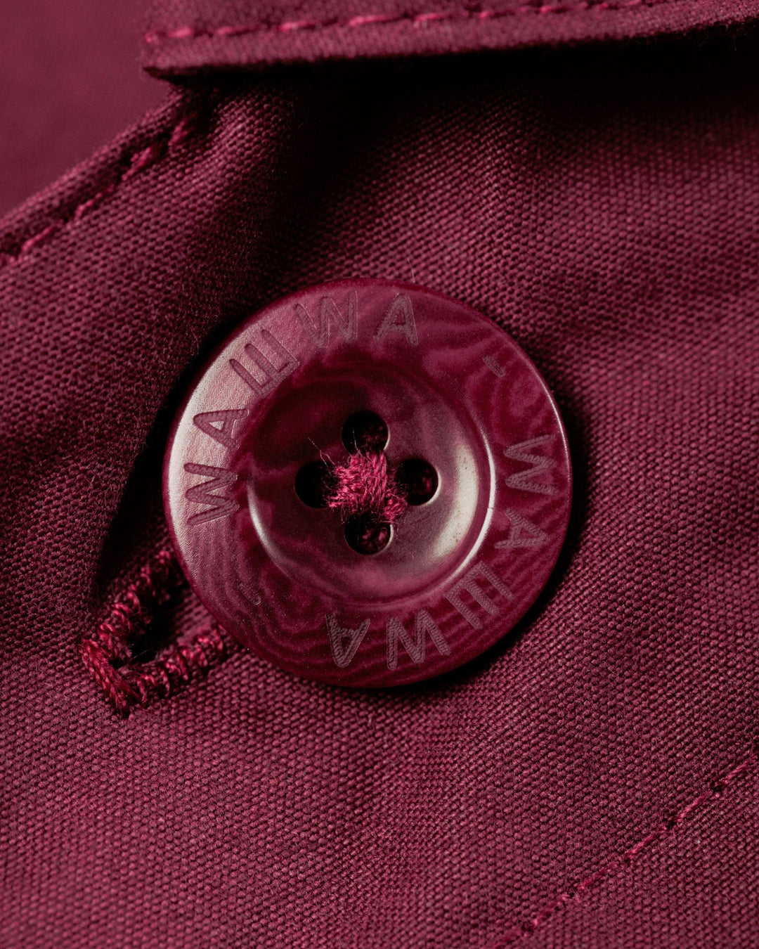 Nell Overshirt - Burgundy