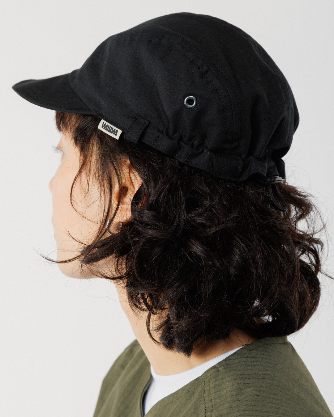 Moleskin Lined Oak Cap - Black