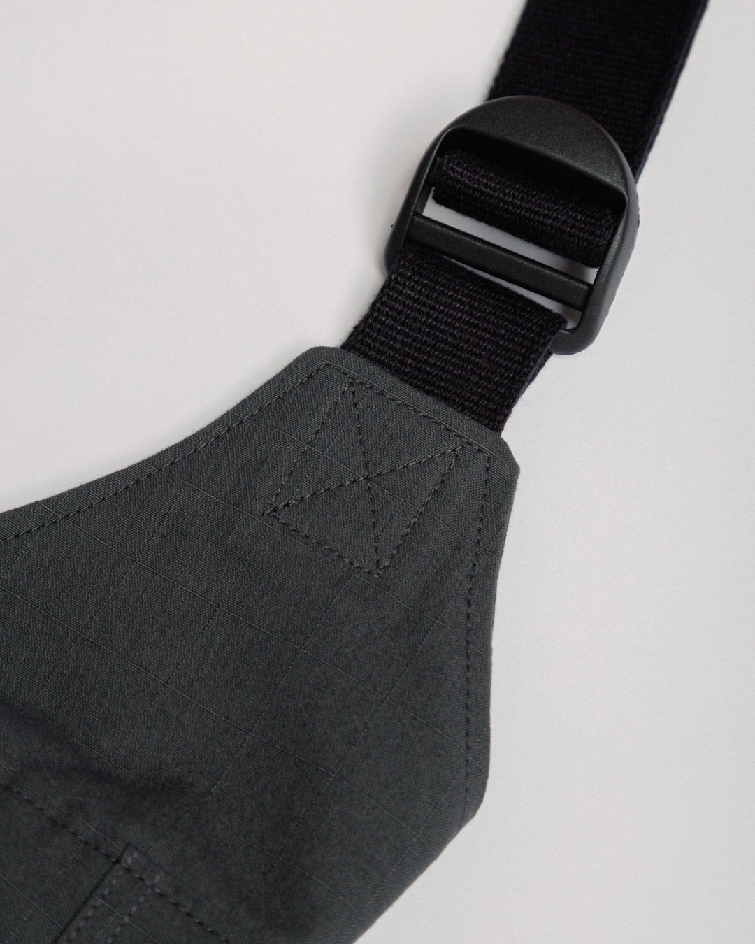 Water Resistant Studio Ripstop Crossbody Tote - Charcoal