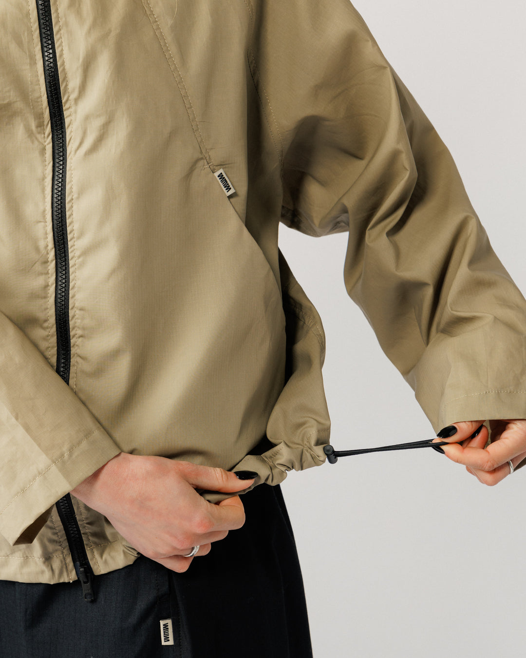 Phil Track Jacket - Stone