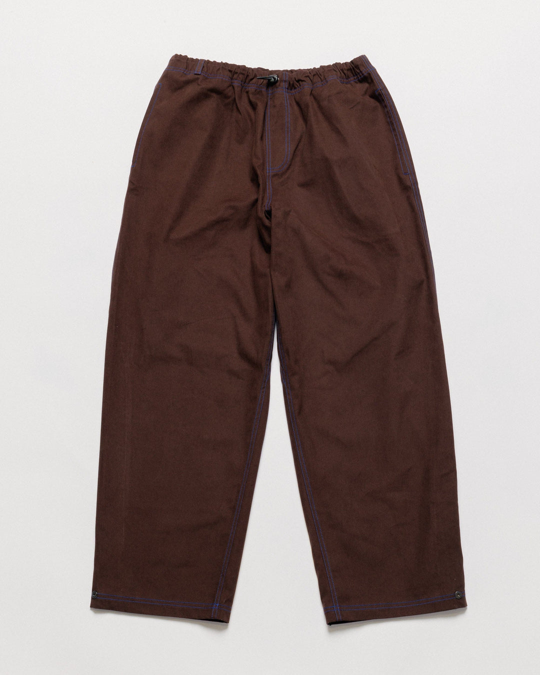Zama Pant - Brown/Cobalt Contrast