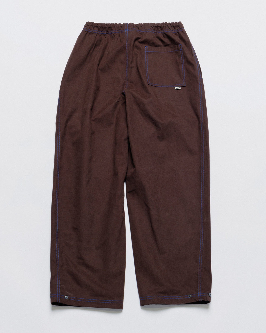Zama Pant - Brown/Cobalt Contrast