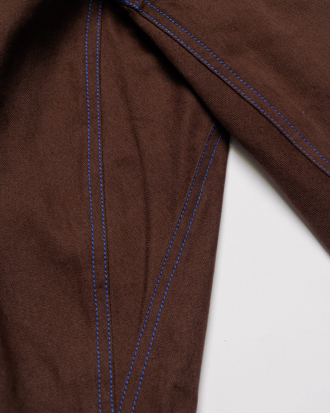 Zama Pant - Brown/Cobalt Contrast