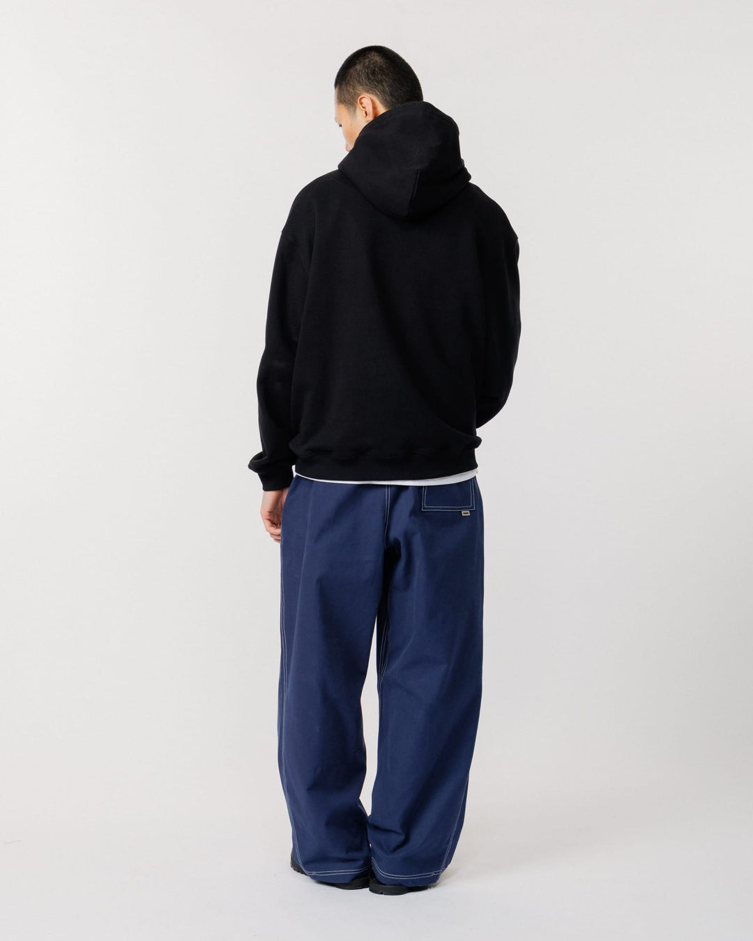 Zama Pant - Navy/White