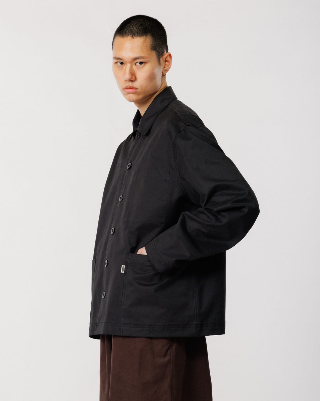 Mill Overshirt V2 - Black
