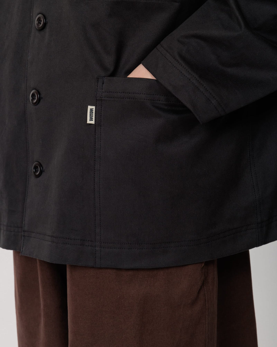 Mill Overshirt V2 - Black