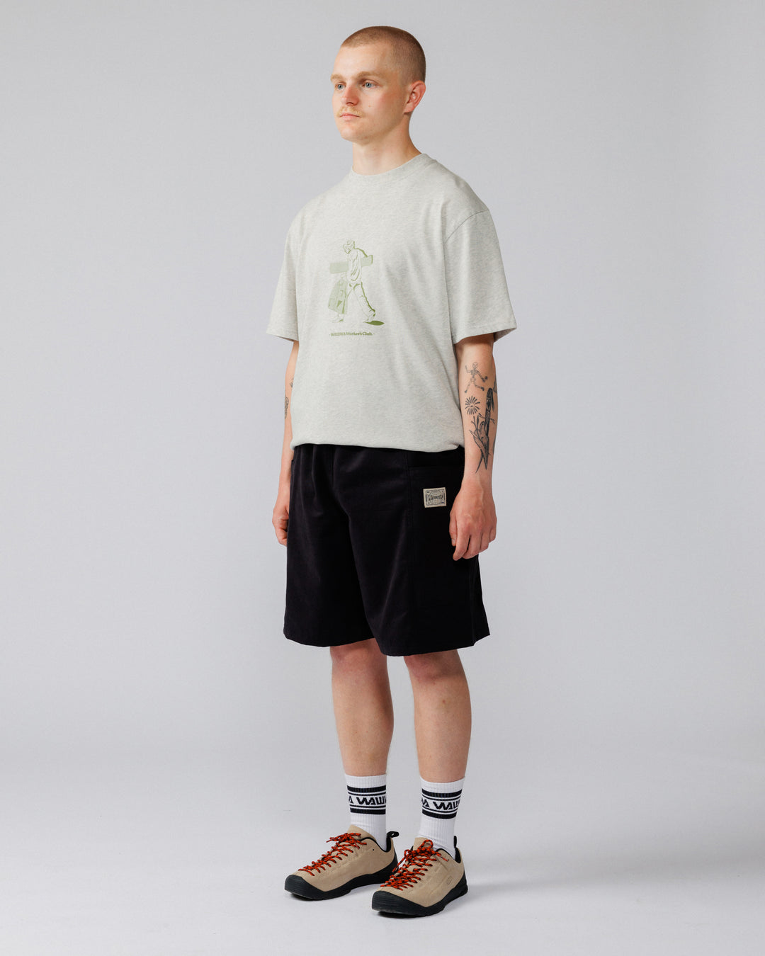 Twill Studio Shorts - Black