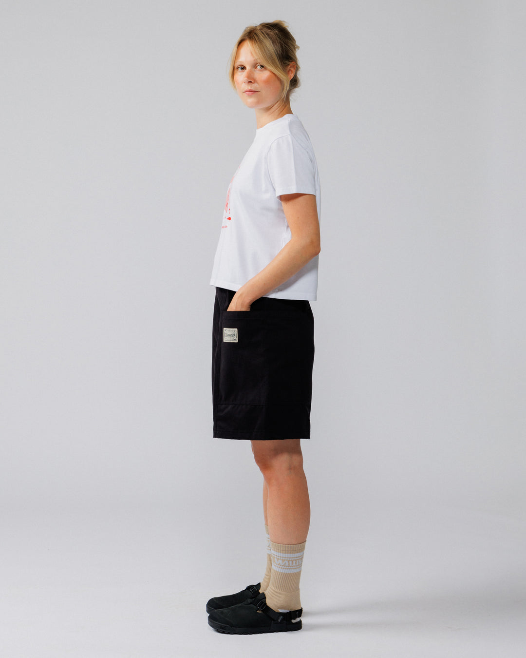 Twill Studio Shorts - Black