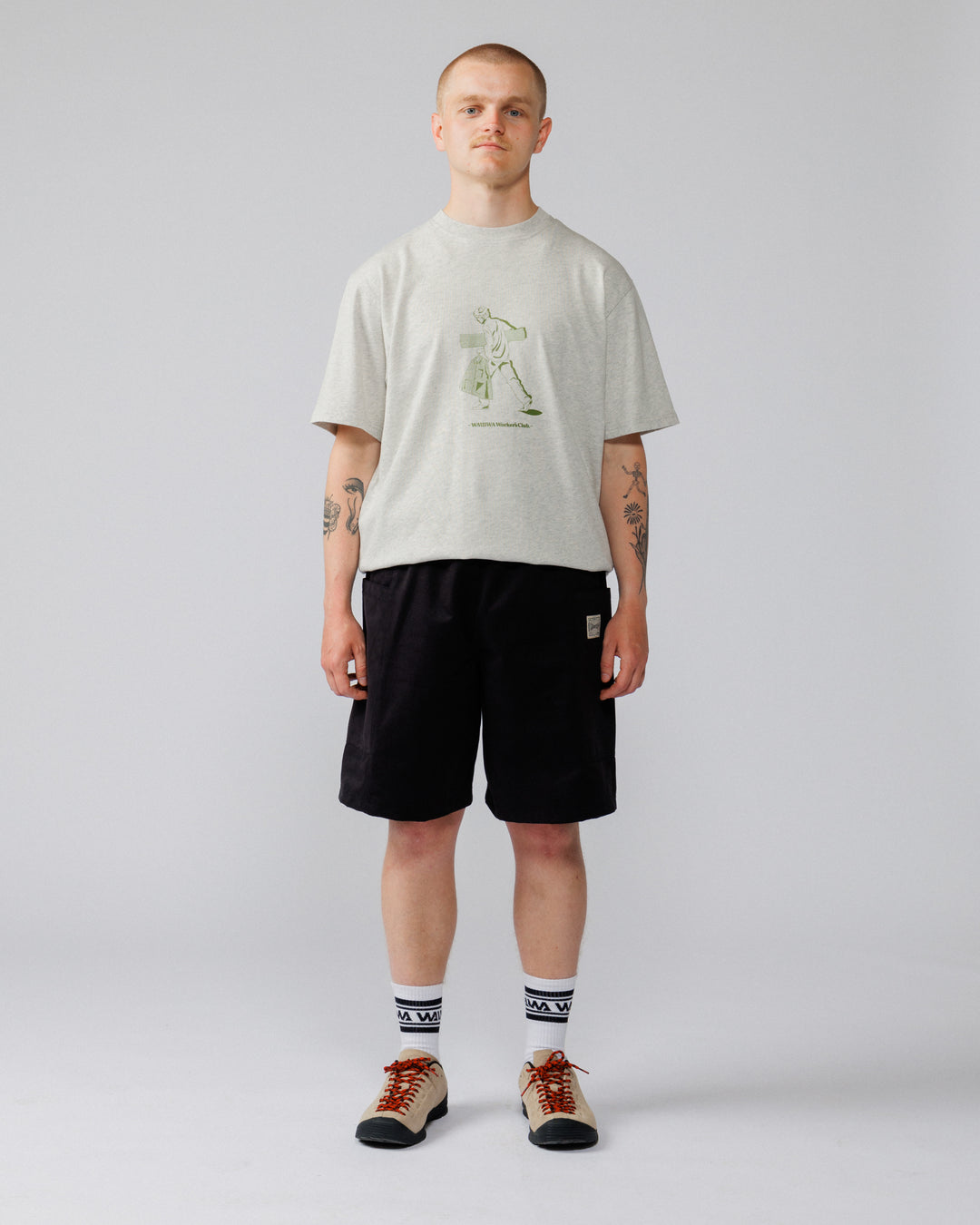 Twill Studio Shorts - Black